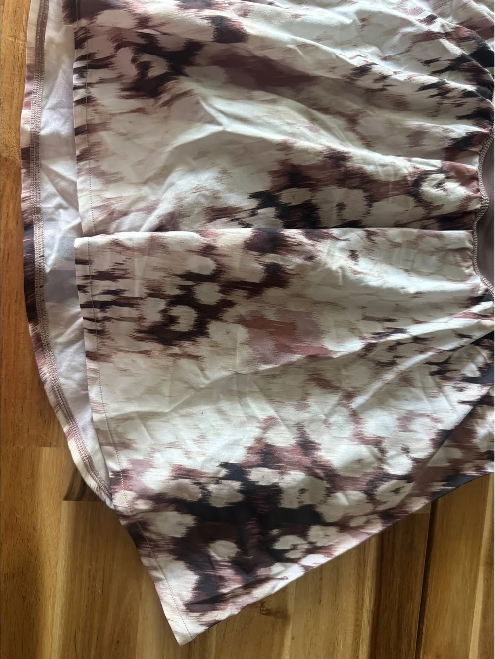 OFFLINE by Aerie Women’s M Athletic Skort Brown Abstract Tennis Golf Pickleball